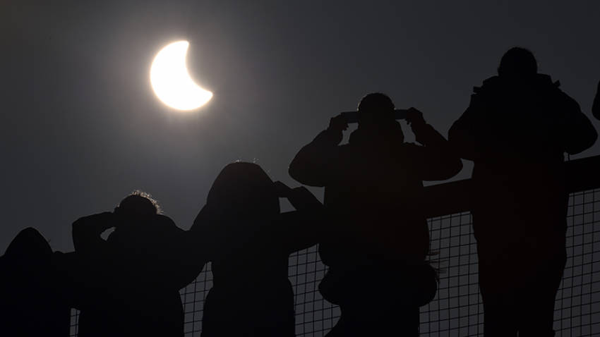 How to view the eclipse safely