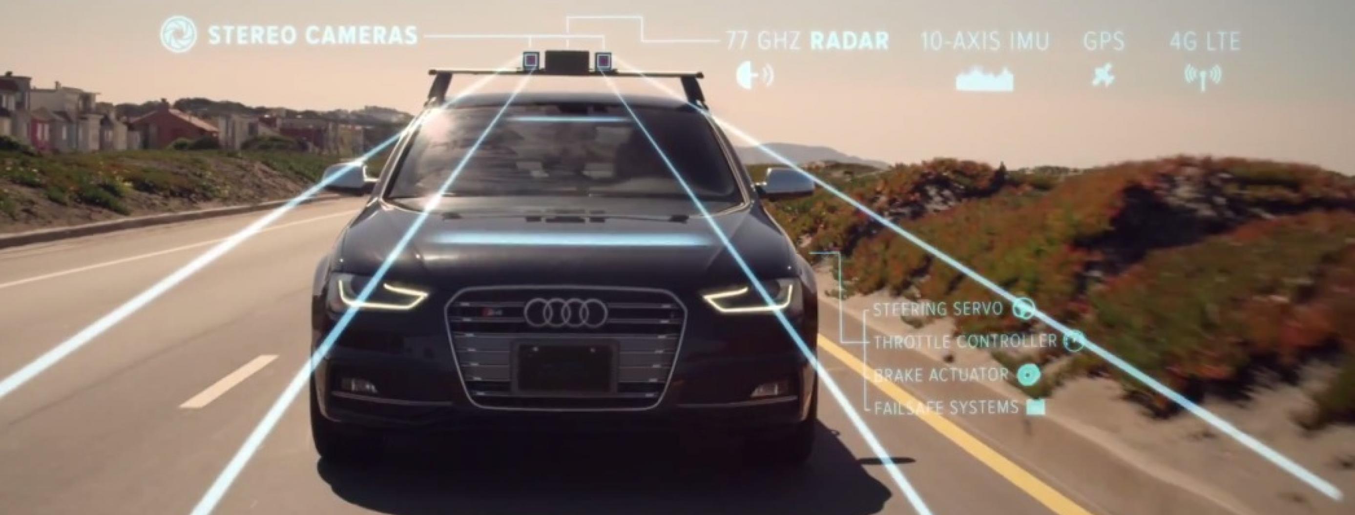Watch a Self-driving Car Take a Night Ride